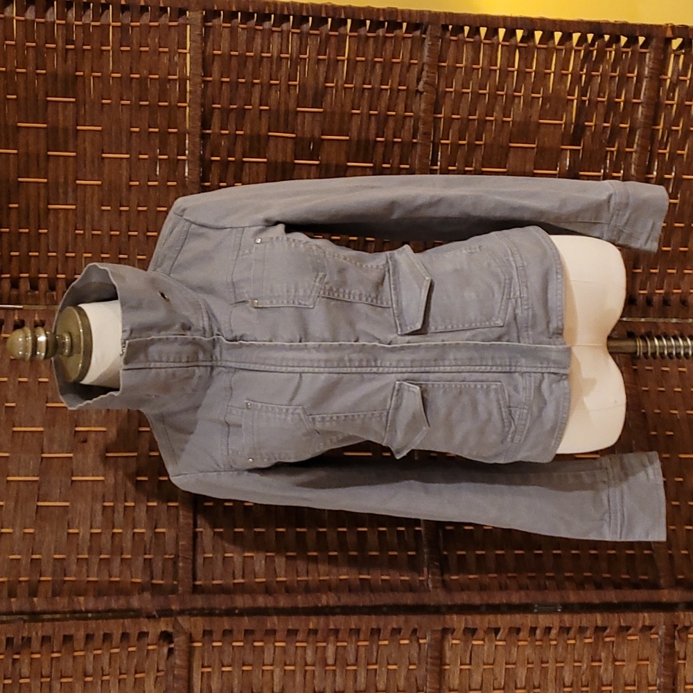 Grey Jean Jacket